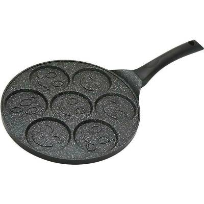 MagicHome, pánev na lívance a volské oko, se smajlíky indukční, 27cm