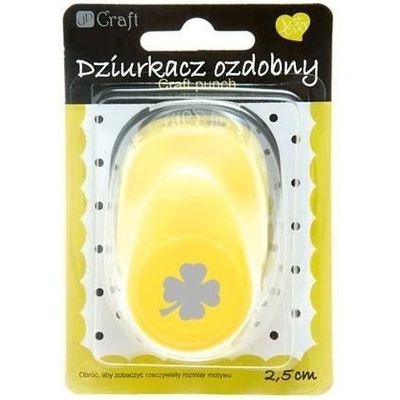 dpCraft Dekorační děrovačka 2,5cm – čtyřlístek (JCDZ-110-233)