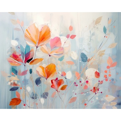 ZUTY Obrazy na stenu - Farebné listy 2 Rámovanie: bez rámu a bez vypnutia plátna, Rozmer: 40x50 cm