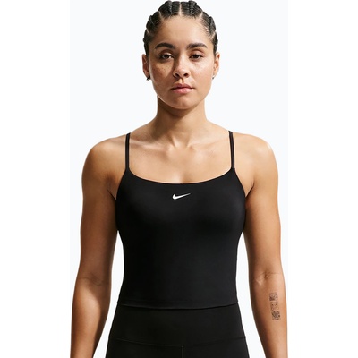 Nike Спортен сутиен Nike One Medium Support black/white
