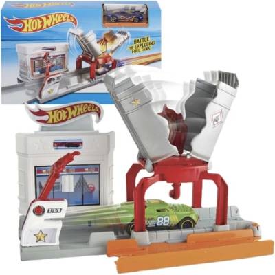 Hot Wheels Autodráha Požár na stanici FJN36