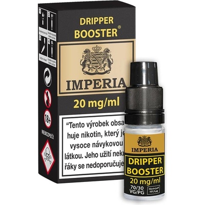 Boudoir Samadhi s.r.o. IMPERIA Dripper Booster PG30/VG70 20mg 1x10ml