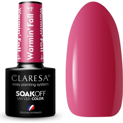 Claresa Gél lak Warmin´Fall 4 5 ml