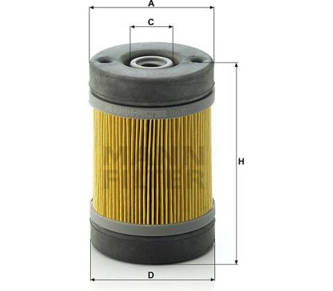 Filter močoviny U 630 x KIT