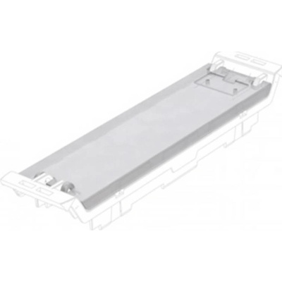 Electronics housings, OMNIMATE Housing - series CH20MTransparent, Tilt cover, Width: 22,5 mm