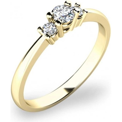 Pattic Zlatý prsten s diamanty G1084301