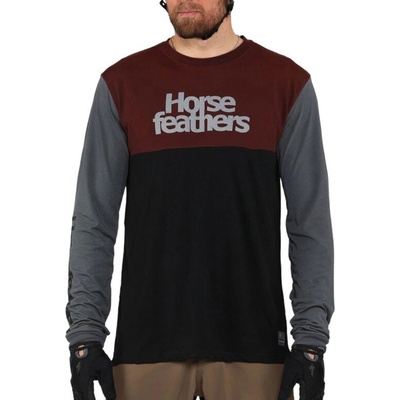 Horsefeathers Fury LS Burgundy