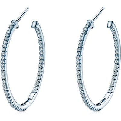 SAVICKI Обеци Savicki: сребро, цирконий