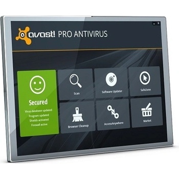 Avast! Pro Antivirus 5 lic. 2 roky update (APE8024RRCZ005)