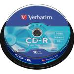 Verbatim Оптичен носител CD-R, 700MB, Verbatim, 52x, 10 бр (2065100060)
