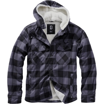 Brandit Мъжко яке в десен на сиво каре Brandit Lumber MODEL735 SALE - , размер XL