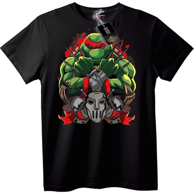 NOONEBRAND Тениска Рафаел TMNT Нинджа Костенурка - 2XL, White