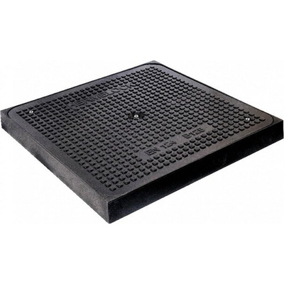 PLASTICK Poklop kompozitný HE400SB 415x415 B125