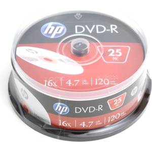 HP DVD-R 4, 7Gb 25db/henger 16x HP1625- (HP1625-)