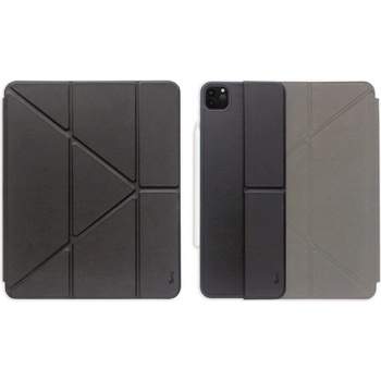 Torrii Torrio Plus Case - кожен кейс и поставка с отделение за Apple Pencil за iPad Pro 11 (2020), iPad Pro 11 (2018) (черен)