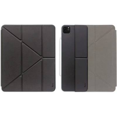 Torrii Torrio Plus Case - кожен кейс и поставка с отделение за Apple Pencil за iPad Pro 11 (2020), iPad Pro 11 (2018) (черен)