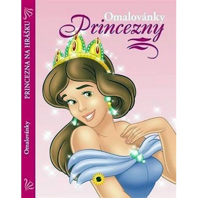 Princezny Princezna na hrášku omalovánky