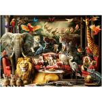 Educa - Puzzle The Animal Mansion - 1 500 piese