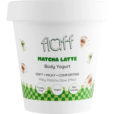Fluff Йогурт за тяло, матча лате, 180 ml