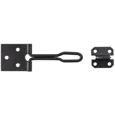Petlica na dvere T0262 , Hercules, čierna priemer: 150mm
