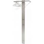 Spinder Design Стоманена стенна закачалка в сребрист цвят 65 cm Senza - Spinder Design (GS474-62)
