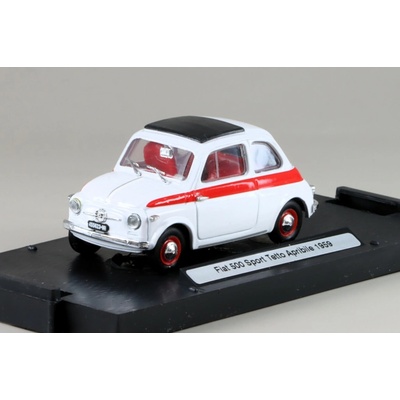 BRUMM Fiat 500 Sport Tetto Apribile 1959 časopis s modelem 1:43