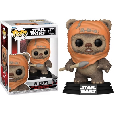 Funko Pop! 608 Star Wars Return of the Jedi 40th Anniversary Wicket