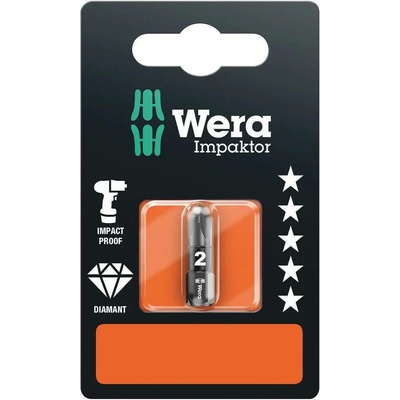 Wera 855/1 IMP DC SB Impaktor Bity PZ 2 x 25 mm 073921