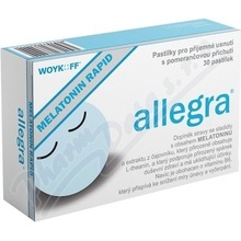 allegra MELATONIN RAPID 30 pastilek