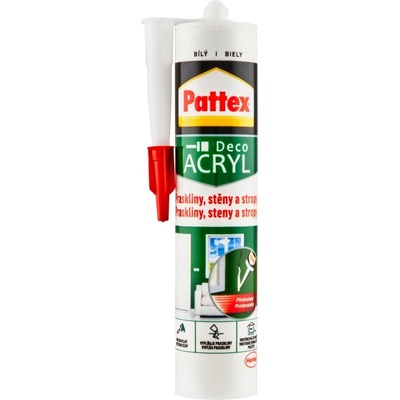 Pattex praskliny steny strop biel 280 ml
