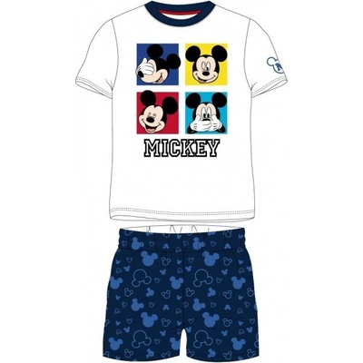 E plus M chlapčenské pyžamo Mickey Mouse biela