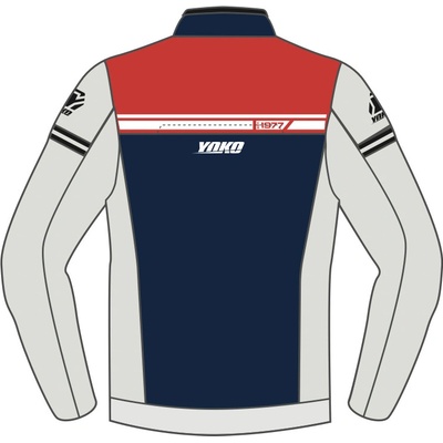 YOKO GARTSA šedo-námořnicko-červená