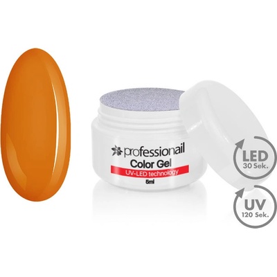 Professionail Farebný LED-UV gél Butterscotch 5 ml