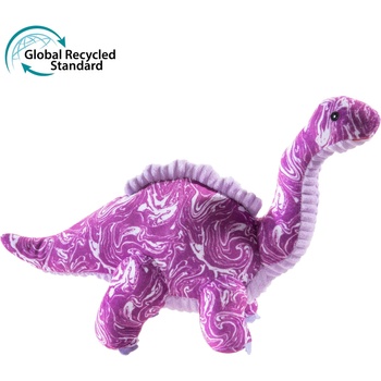 Image 1 of HEUNEC Мека кукла за игра Heunec, Динозавър, лилав, 43 см, от рециклирани материали (449442)