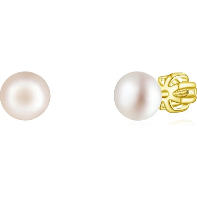 Olivie náušnice PERLY AAA GOLD 9115