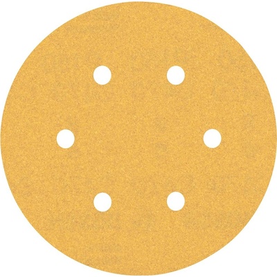 BOSCH Brúsny papier EXPERT C470 so 6 otvormi, 150 mm, zrnitosť 150, 50 ks 2608901122
