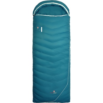 Grüezi bag Пухен спален чувал Grüezi Bag Downwool Subzero Comfort 2.0 Down sleeping bag - Autumn Blue - размер bis 193 cm Körpergröße (513-1982-0112)