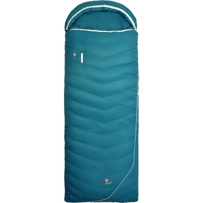 Grüezi bag Пухен спален чувал Grüezi Bag Downwool Subzero Comfort 2.0 Down sleeping bag - Autumn Blue - размер bis 193 cm Körpergröße (513-1982-0112)