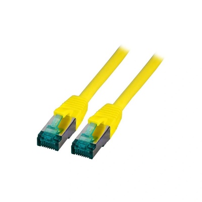 EFB-Elektronik RJ45 Patchkabel S/FTP, Cat. 6A, LSZH, 25m, gelb (MK6001.25Y) (MK6001.25Y)