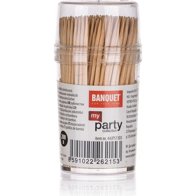 Párátka kulatá oboustr.bambus (200ks) + plastový box kul.