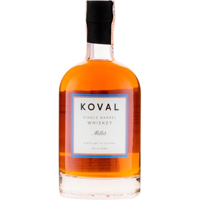 Koval Millet Whiskey 40% 0,5 l (čistá fľaša)