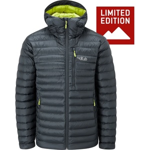 Rab Мъжко пухено яке Rab Microlight Alpine Jacket Exclusive Down jacket - Beluga (004-7535-0111)