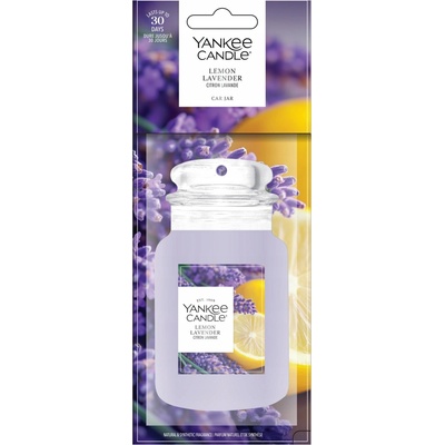 Yankee Candle Lemon lavender papierová visačka