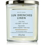 Bath & Body Works Sun Drenched Linen ароматна свещ 227 гр