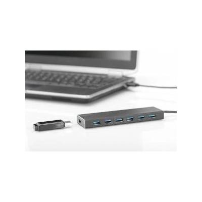 ASSMANN USB 3.0 Office Hub DA-70241-1 - hub - 7 ports
