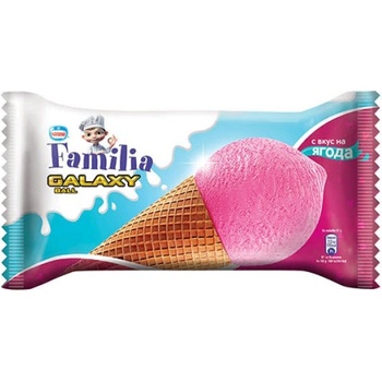 Image 1 of Familia (сладолед) Сладолед Galaxy Familia с ягода Nestle 67гр