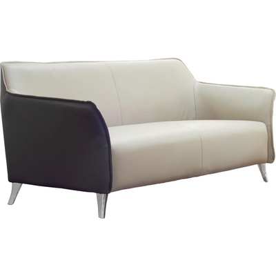 RFG Диван Lola, двойка, RFG, със светлосива седалка и графитена облегалка, екокожа