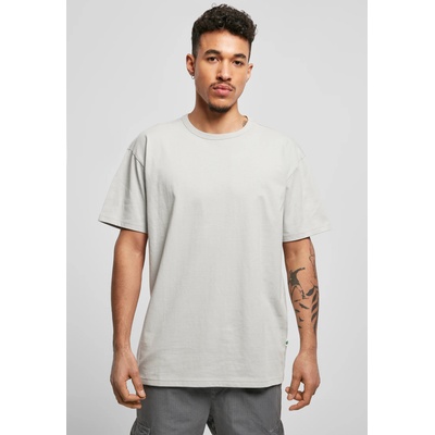 Urban Classics Мъжка изчистена тениска в светлосив цвят Urban Classics от органичен памукUB-TB3085-02946 - Светлосив, размер XL