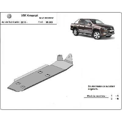 Scut Motor - Румъния Метална кора под резервоар volkswagen amarok от 2010 (73806)
