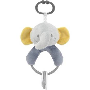 Lorelli Бебешка дрънкалка с фигурки Lorelli - Слонче, сива (10191400010)